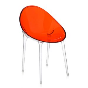 Outlet Bortoluzzi Arredamenti Kartell sedia Mr. Impossible rossa