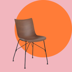 KARTELL SEDIA P/WOOD